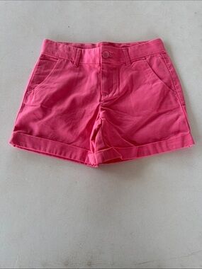 GAPKIDS Hot Pink Cuffed Cotton Shorts
